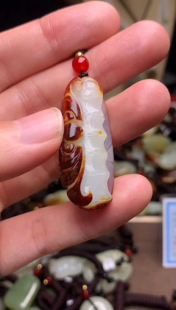 颈饰未镶嵌和田玉新疆料青海料清水和田玉吊坠