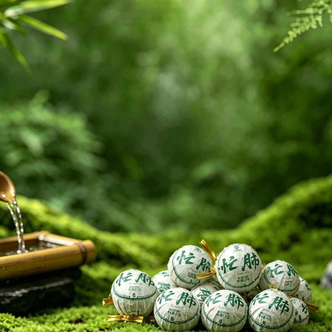 【云南老罗普洱茶】忙肺2023年头春大树7g/颗 龙珠