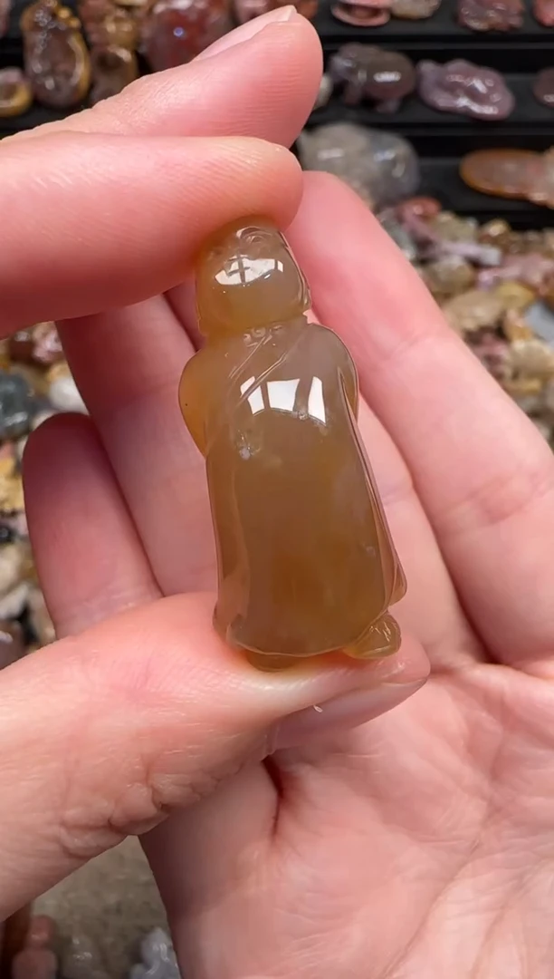 颈饰未镶嵌硅化珊瑚（珊瑚玉）854