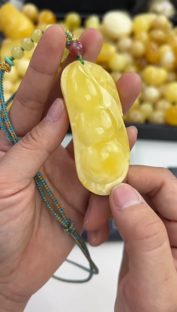 裸石蜜蜡未镶嵌天然琥珀蜜蜡