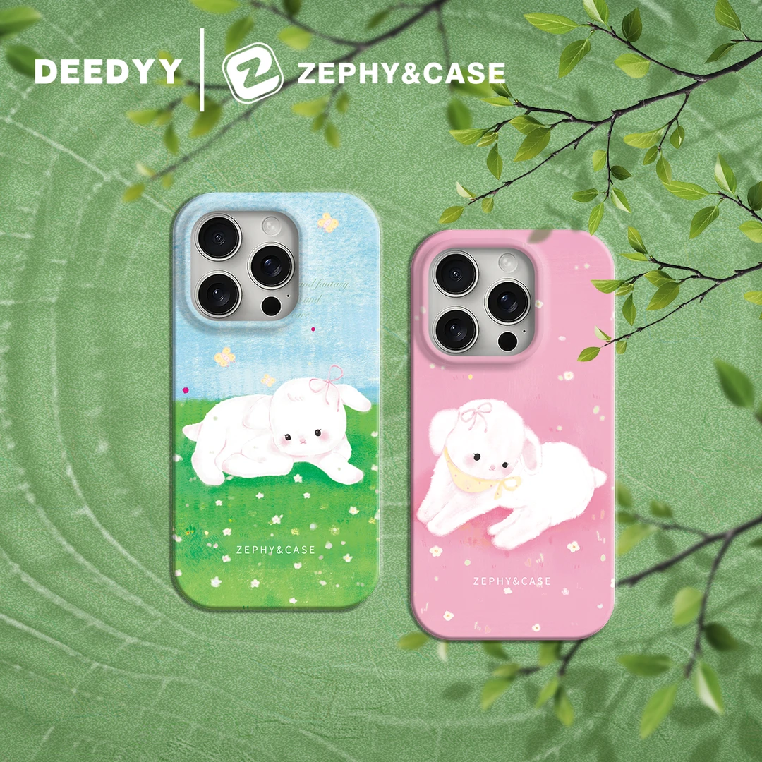 ZEPHY&CASE｜DEEDYY小羊系列 磨砂单菲林 iPhone手机壳16/15/14