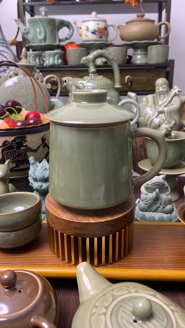 【闪购商品】耀州窑素面主人杯