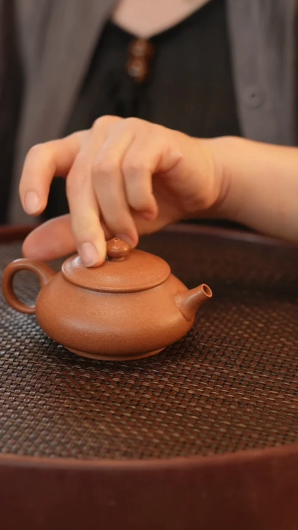 茶壶紫砂原矿手工制作130cc