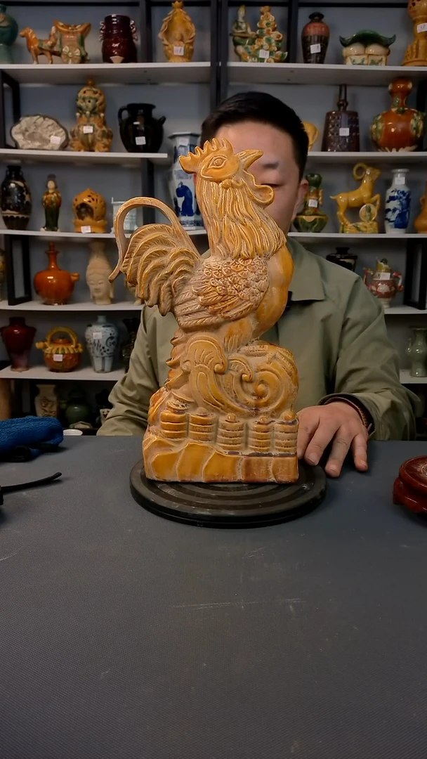 摆件微瑕疵复古风格瓷器