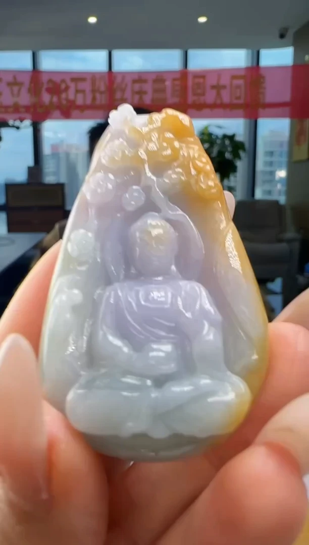 翡翠未镶嵌颈饰YJ@@60B7J17430