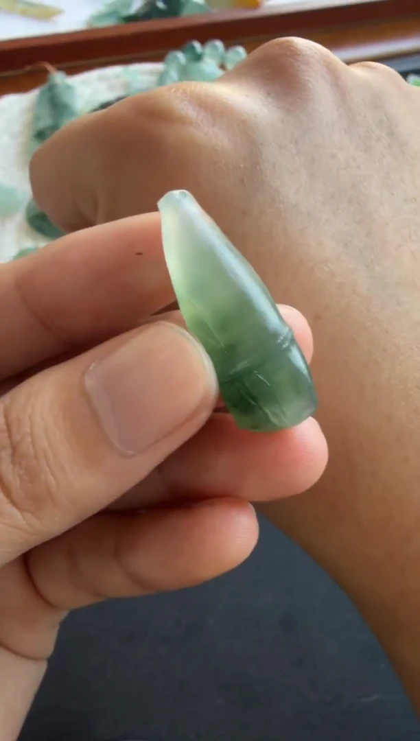 未镶嵌定制翡翠竹节