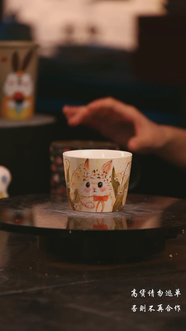 陶瓷景德镇可爱设计师款陶瓷