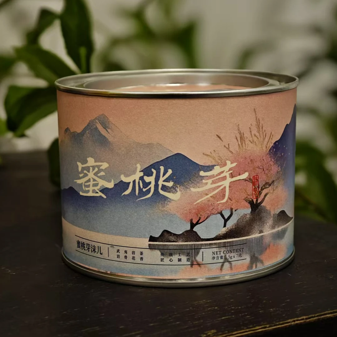 观一茶堂 | 武夷山武夷岩茶·止归蜜桃芽手制私房茶罐装不支持试喝