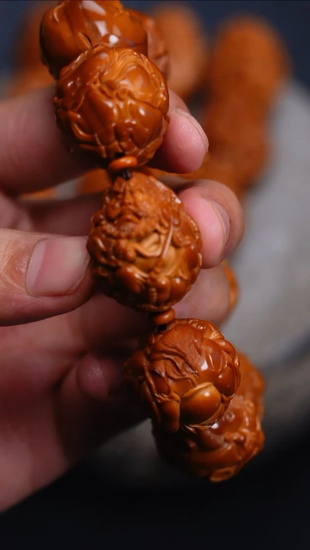 手串/手链橄榄核海***皮橄榄核