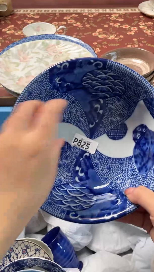 瓷片雨****花瓷器瓷器P825