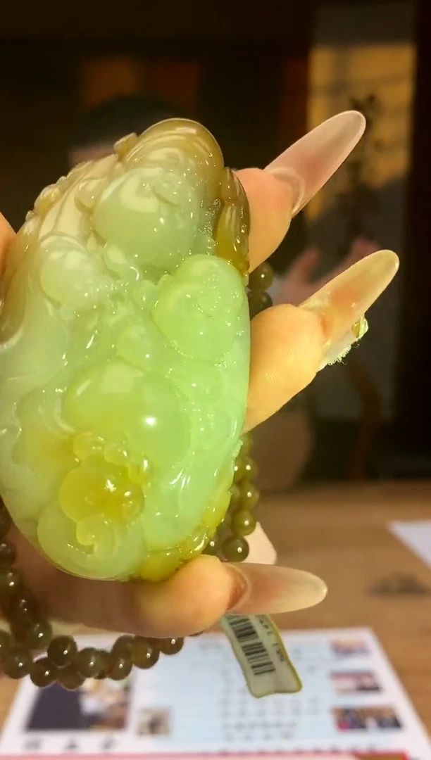 和田玉未镶嵌颈饰A092