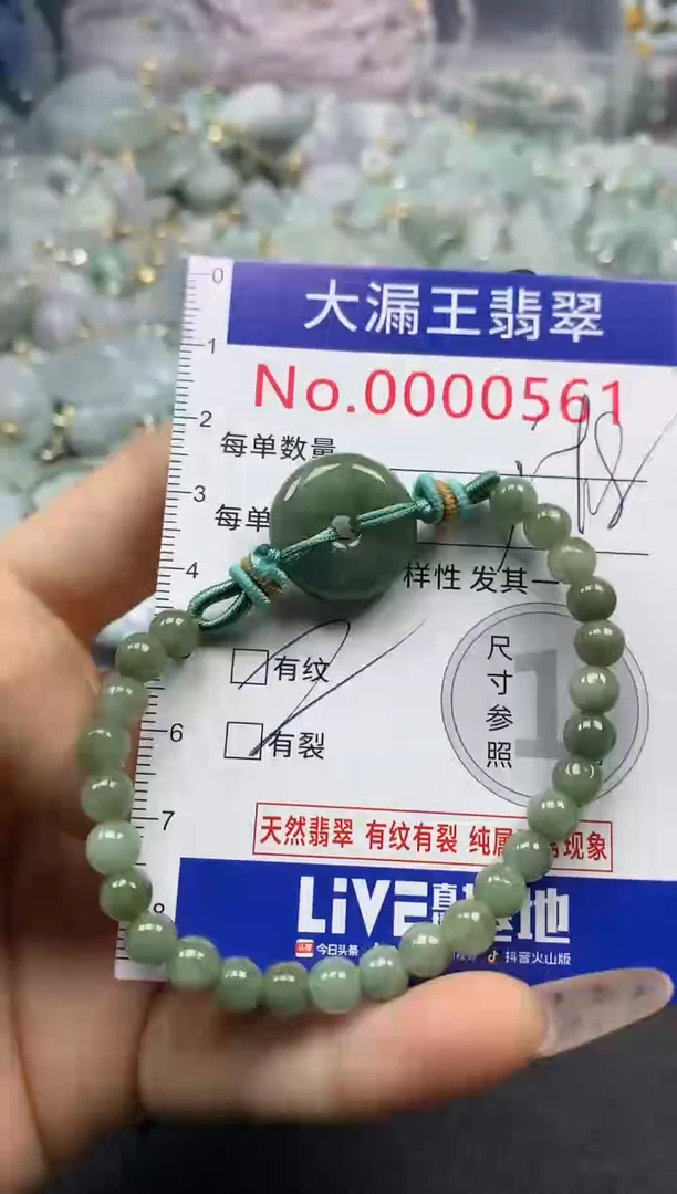 翡翠未镶嵌吊坠(不含链)561