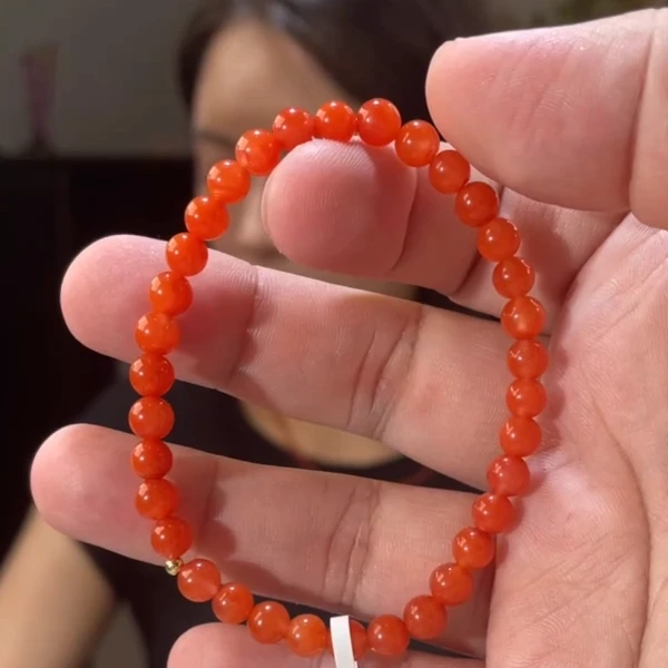特级南红单圈手串5mm KT24070588