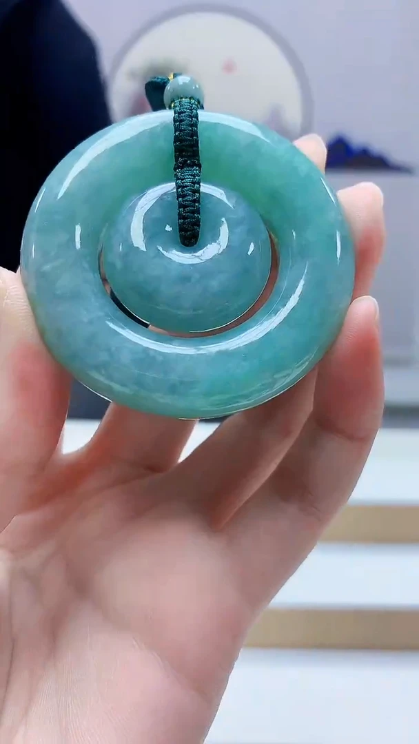 未镶嵌定制翡翠5060zm-毛货挂件154