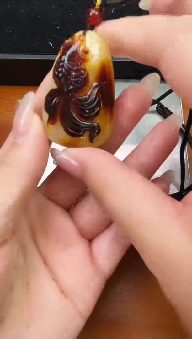 未镶嵌琥珀裸石琥珀蜜蜡吊坠