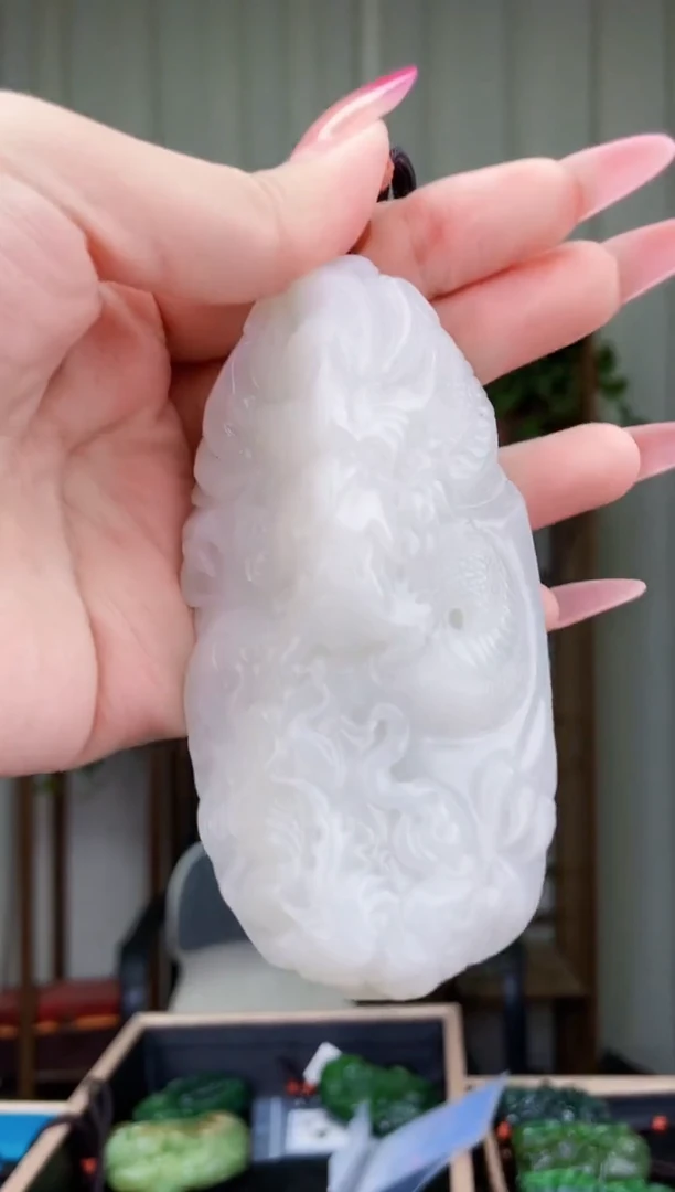 和田玉未镶嵌挂件拍一发一，多样性发货！