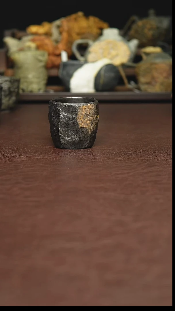 冰碛岩手凿主人杯