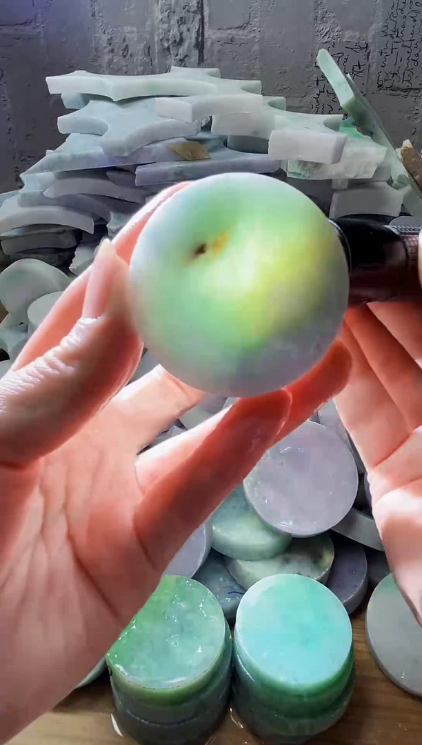 裸石翡翠天然翡翠A货余 南 315