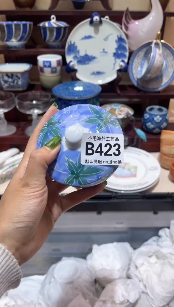 瓷片花*范           B423