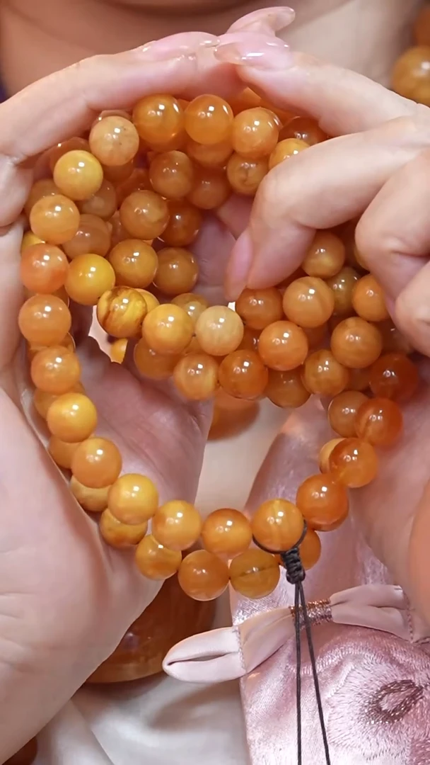 蜜蜡颈饰未镶嵌9694天然蜜蜡珠宝奇石云端妖孽全部保真