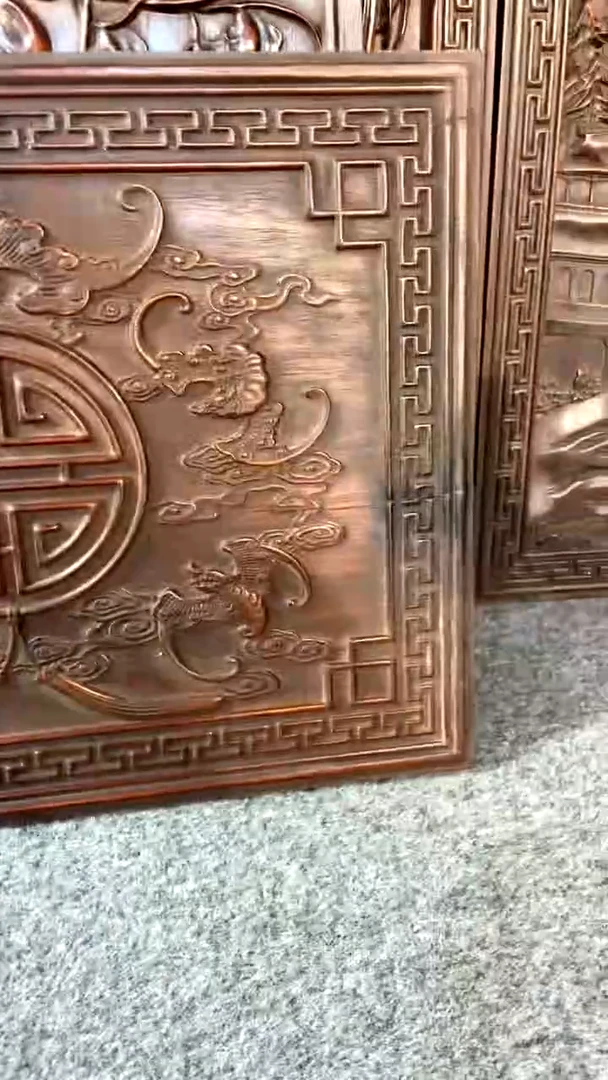 【闪购商品】木A704紫檀雕刻一物一拍直播间为准