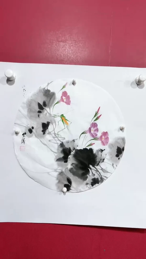 【闪购商品】绘画65林紫仪绘画作品34*34