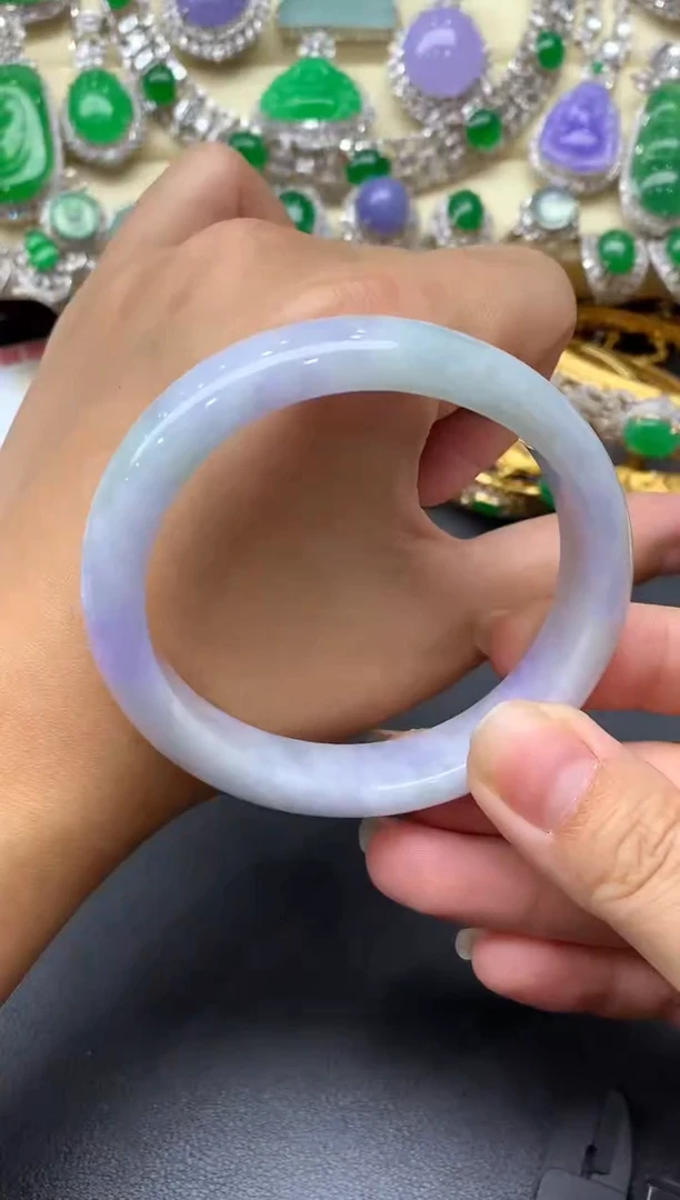 未镶嵌手镯翡翠303-中国好珍宝