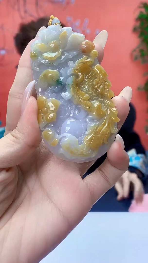 未镶嵌定制翡翠5159ty-毛货挂件64