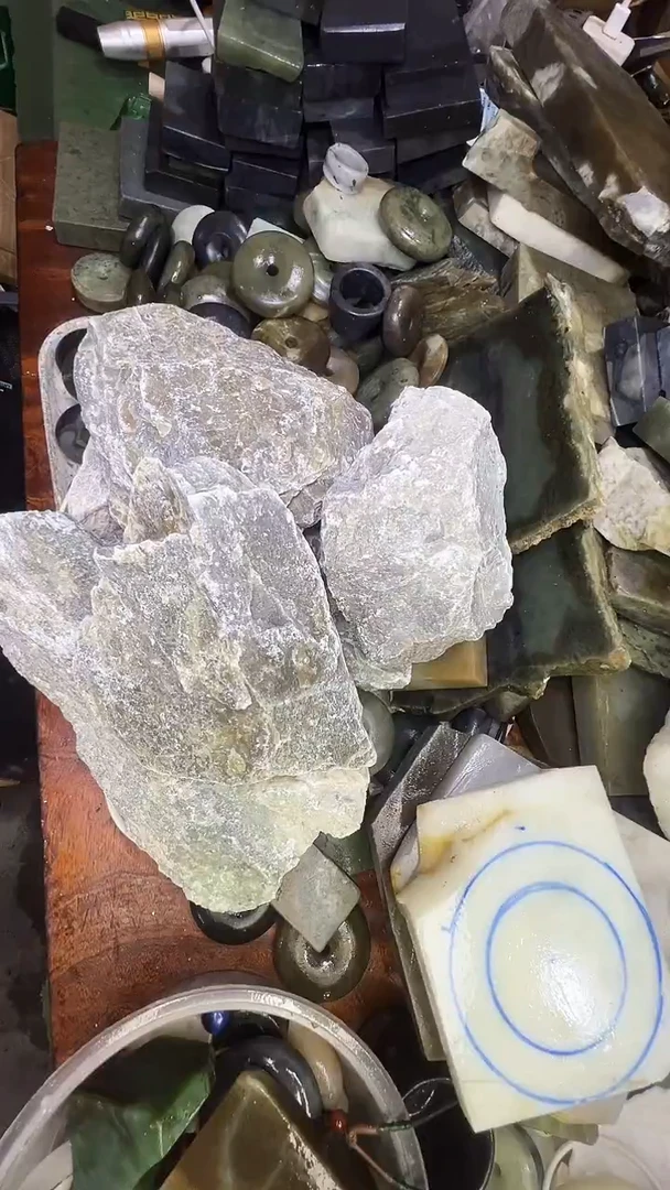 未镶嵌和田玉珠宝半成品尹*盛1