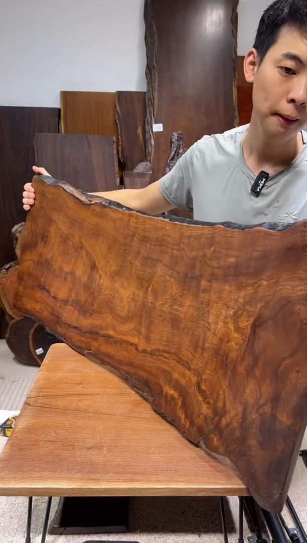 风车木（黑檀木）尺寸99*39*2.3编号009