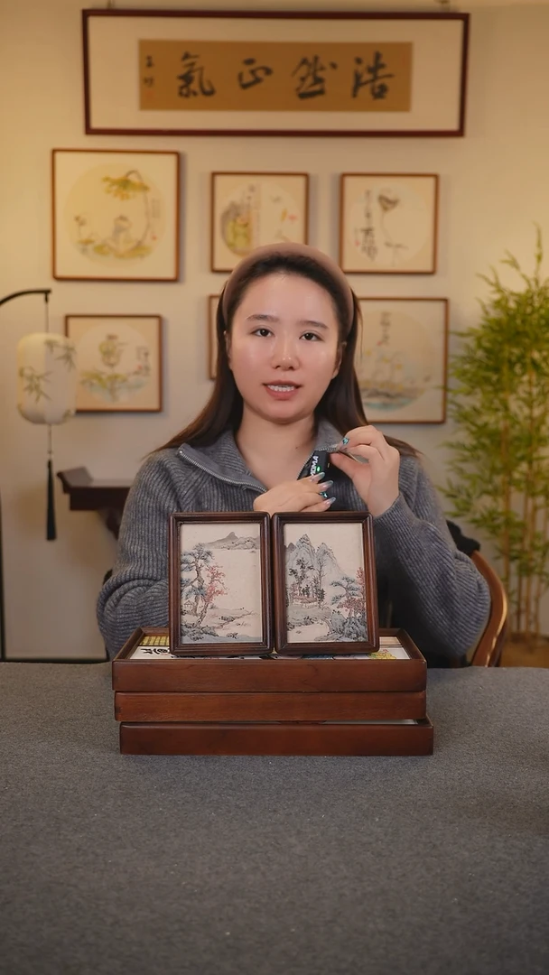 横款鹿鸣现代美术馆-韩璇老师作品