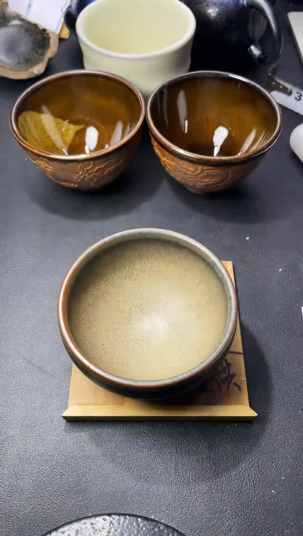 茶盏107叶紫建盏