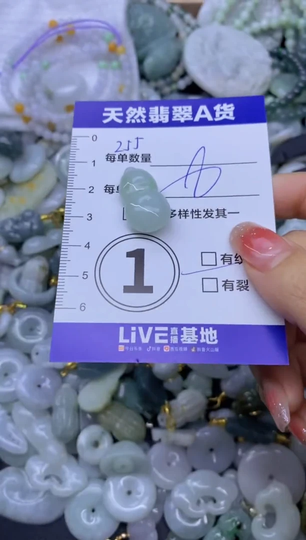 颈饰未镶嵌翡翠天然翡翠A货批量多样性发一件