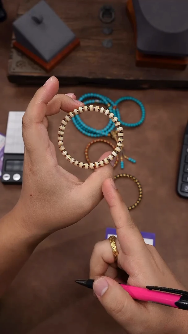 裸石蜜蜡未镶嵌蜜蜡手串