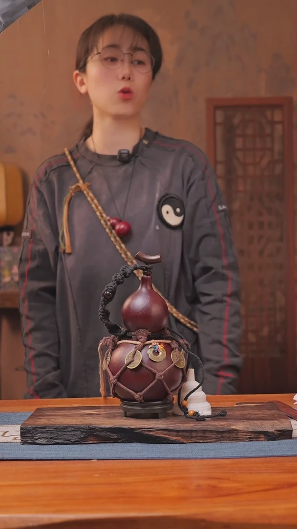 377号链接精品大漆葫芦现货现发[一物一拍]