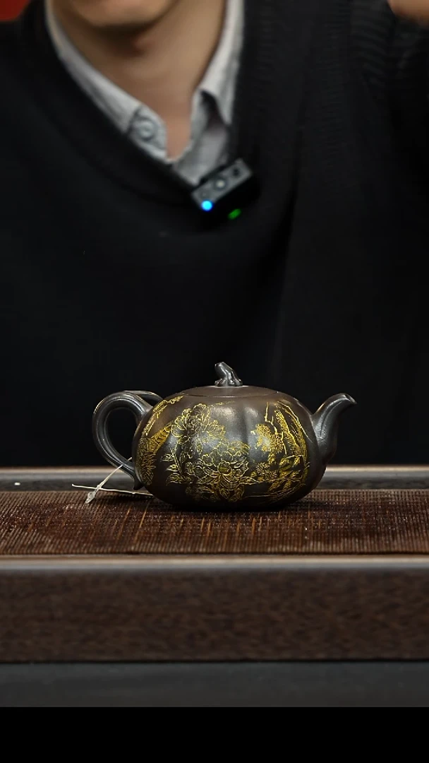 茶壶紫砂宜兴紫砂壶xl635