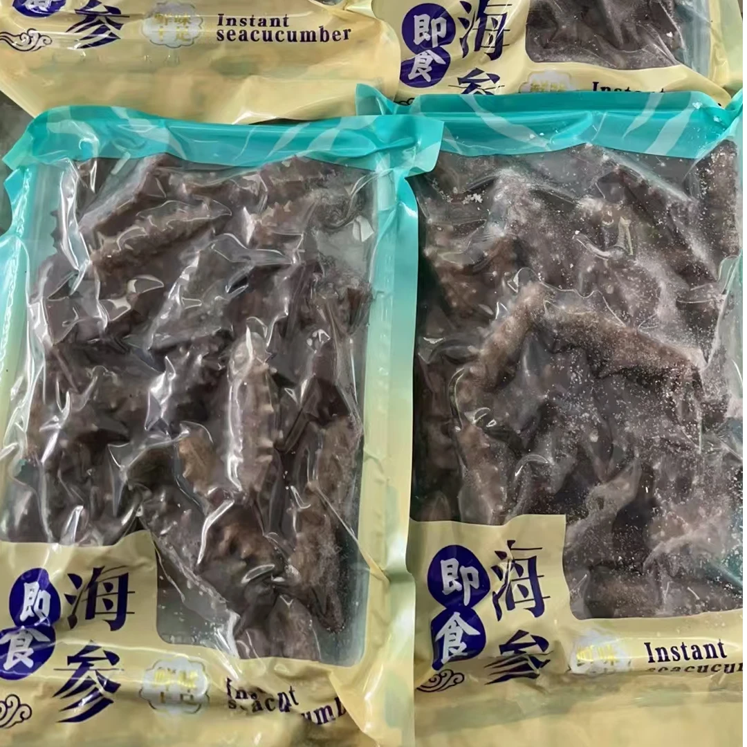 青岛即食海参，肉筋粗白，弹性十足，口感有劲道