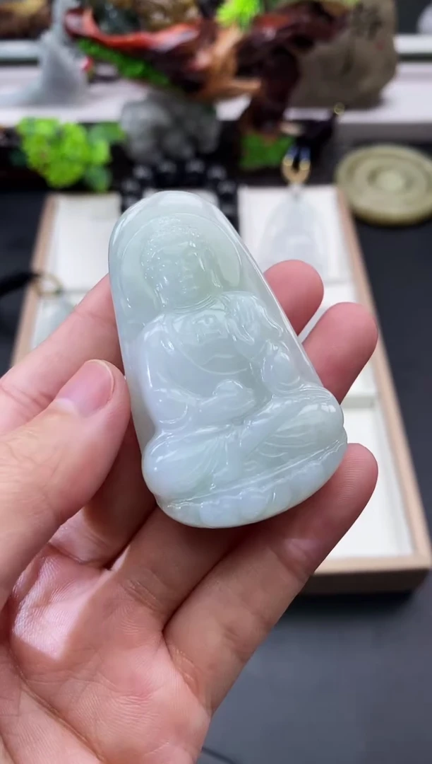 颈饰未镶嵌翡翠天然缅甸A货翡翠