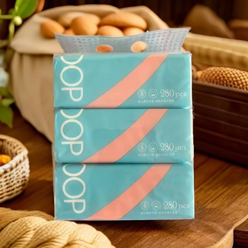 小漂漂气垫抽绵柔舒适一包70抽一提3包16提一箱绵柔不留屑一件起