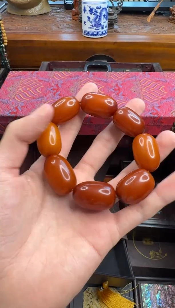手链蜜蜡未镶嵌主播精品链接—————————大枣