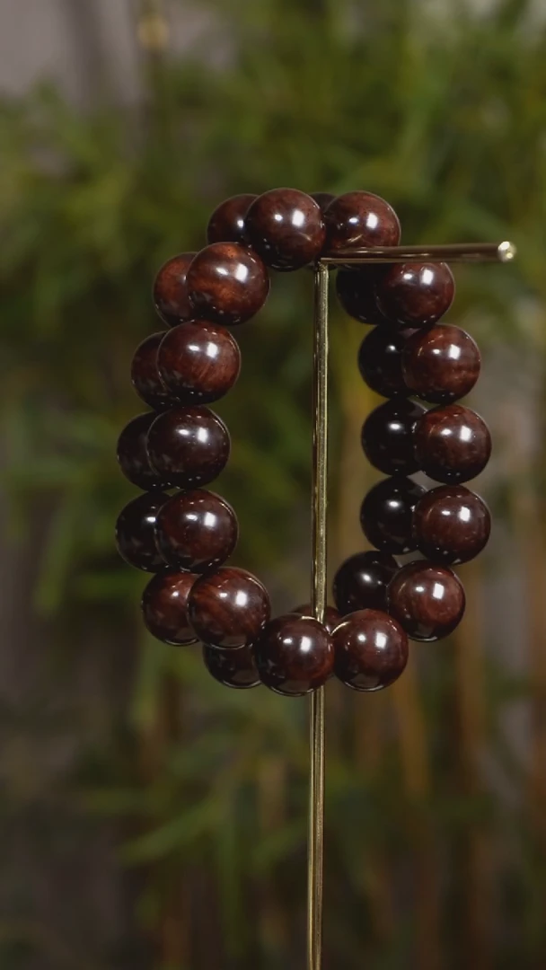 手串/手链黄花梨/降香黄檀海南黄花梨1.6cm2条