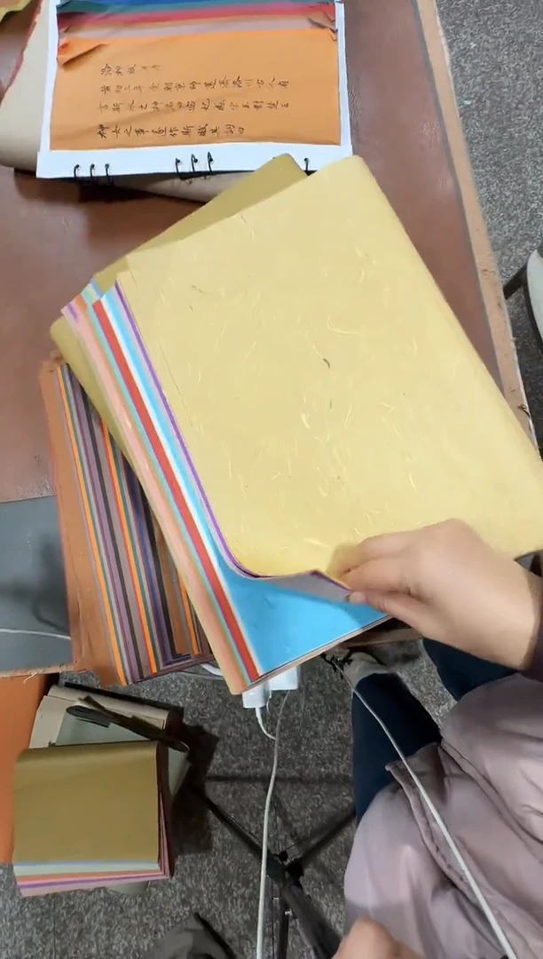 34**138十色顶料清水50张