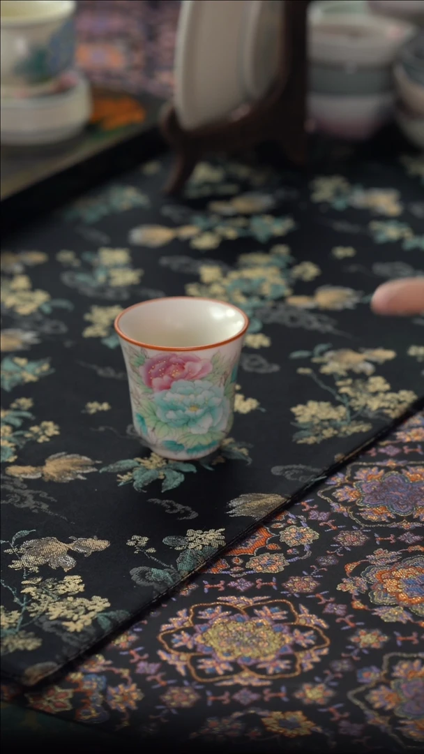 英姐好物分享@@牡丹闻香杯