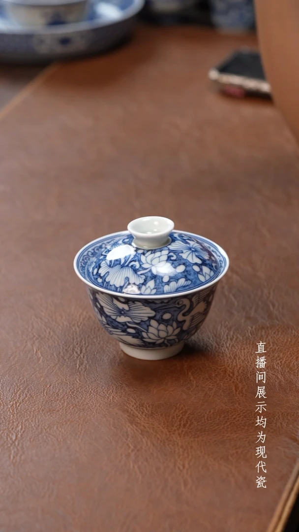 茶器茶器一鹭盖碗