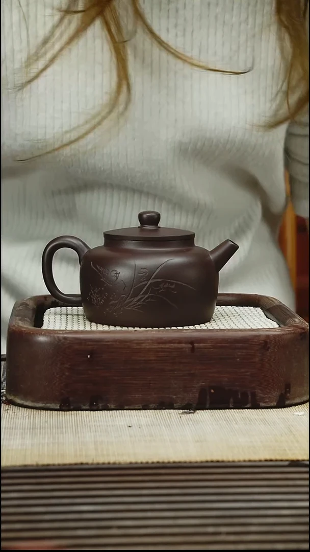 茶壶紫砂260CC