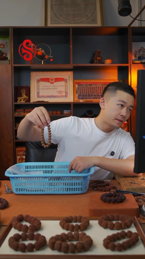 金刚菩提手串14mm标款老树王单圈