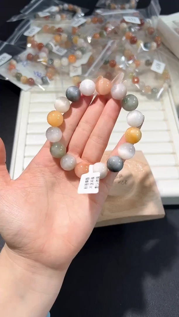 未镶嵌手串水晶32q多样性发其一【1条】默认微瑕13mm