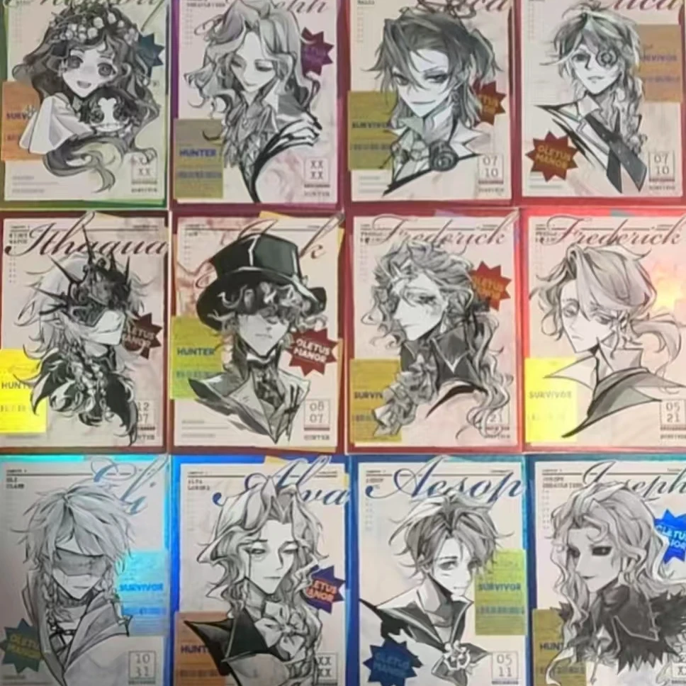 【拆盒】同人周边第五人格黑白一弹拍立得