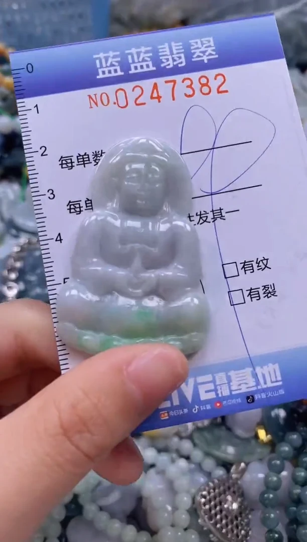 翡翠未镶嵌颈饰闪购0247382