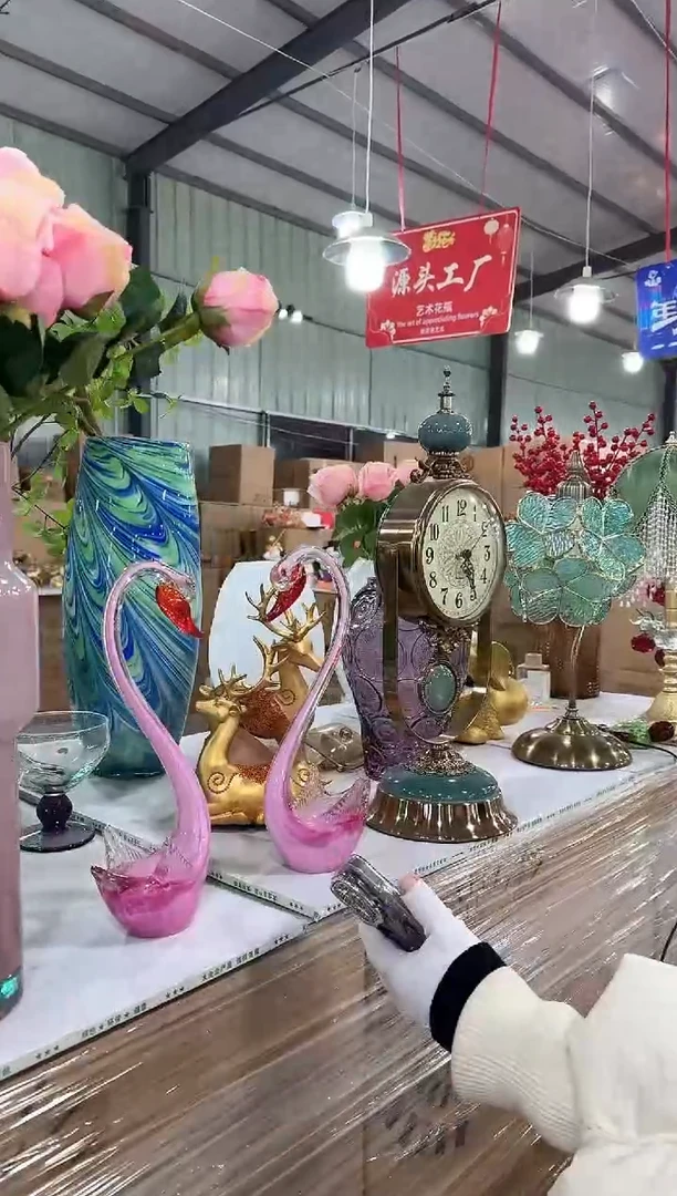 【闪购商品】无铅玻璃悠悠O-花器-20早一对